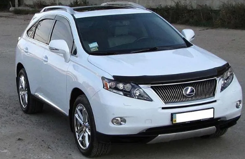 Дефлектор капота (мухобойка) Lexus RX 2009-2015 SIM